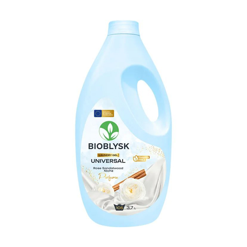 Гель для прання BioBlysk Universal Rose Sandalwood Niche Perfume 105 циклів прання, 3.7 л